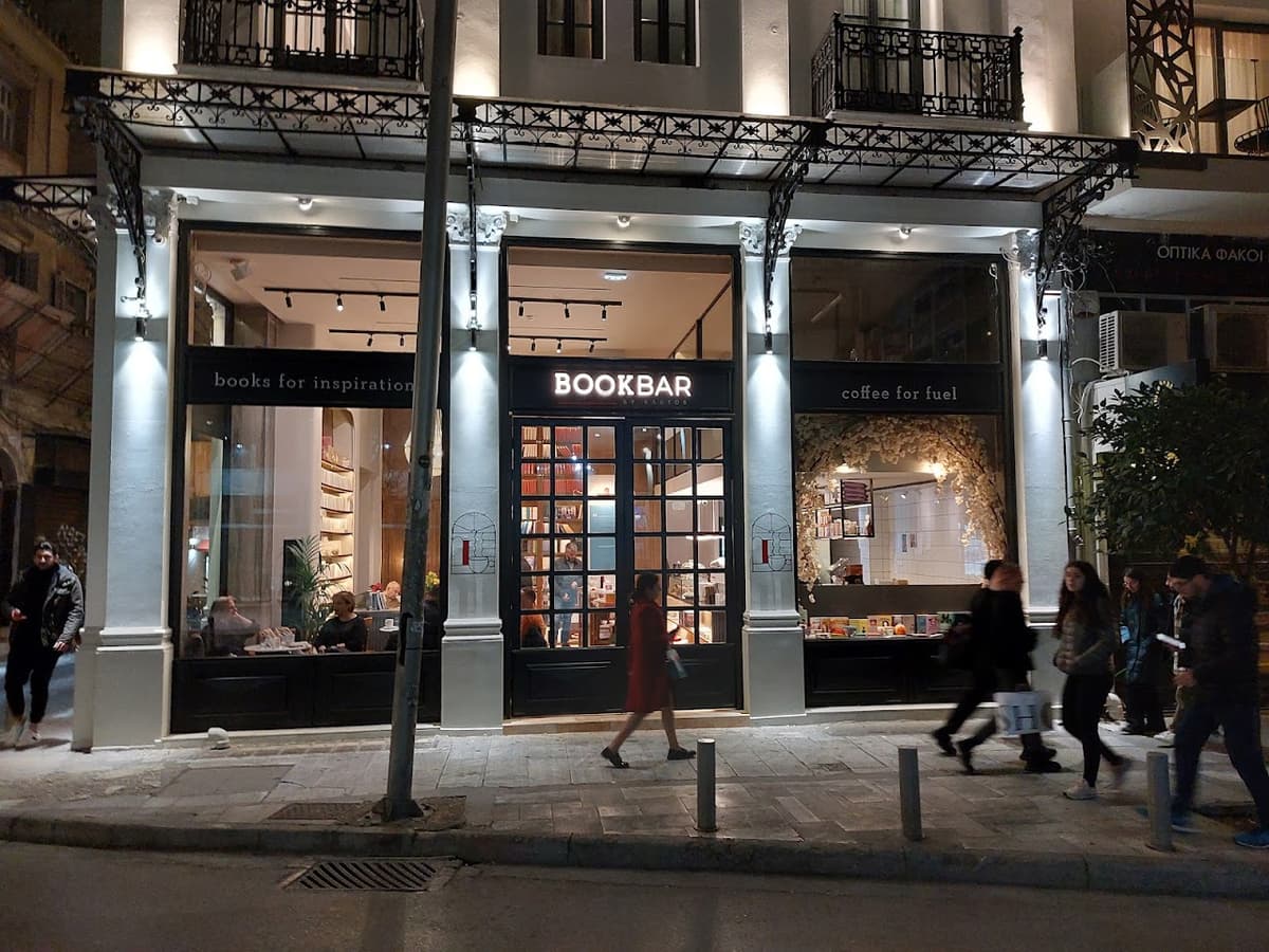 Bookbar by Kaktos in Athens