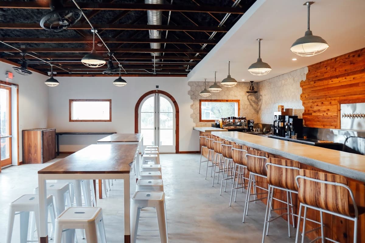 Cosmic Coffee + Beer Garden in Austin