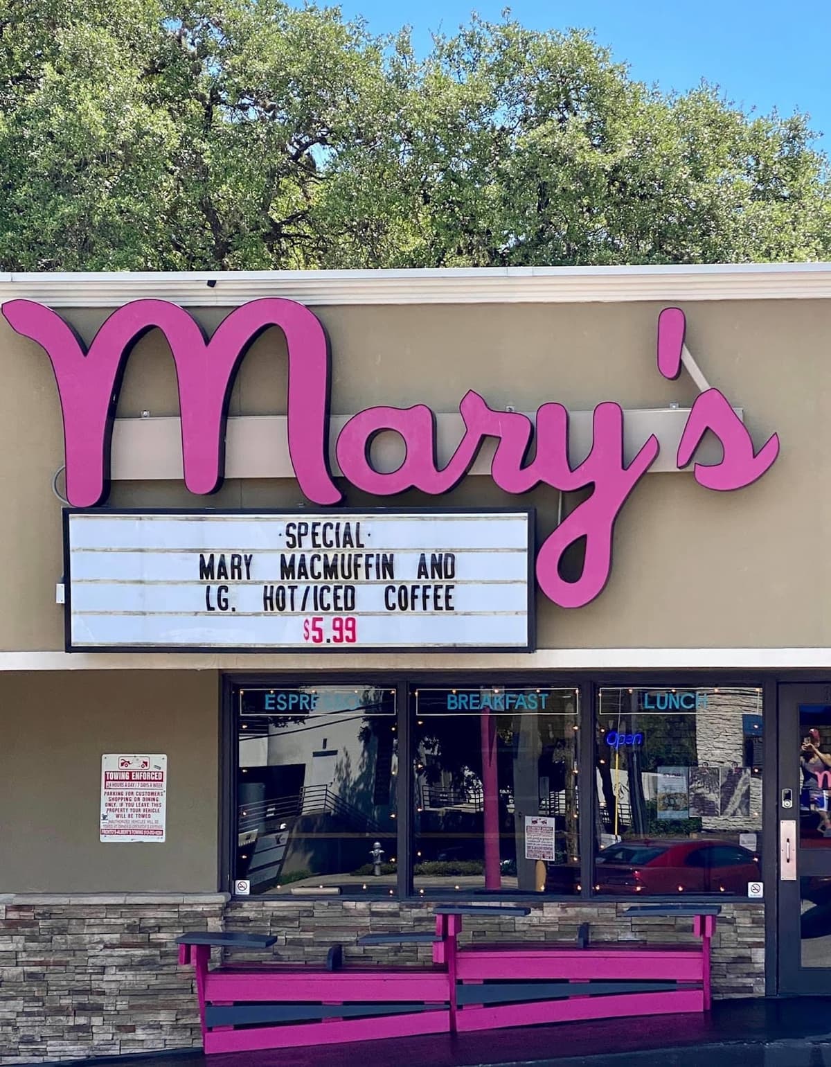 Mary's Cafe in Austin