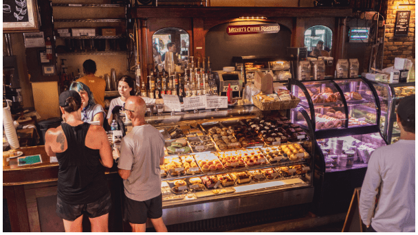 Mozart's Coffee Roasters in Austin