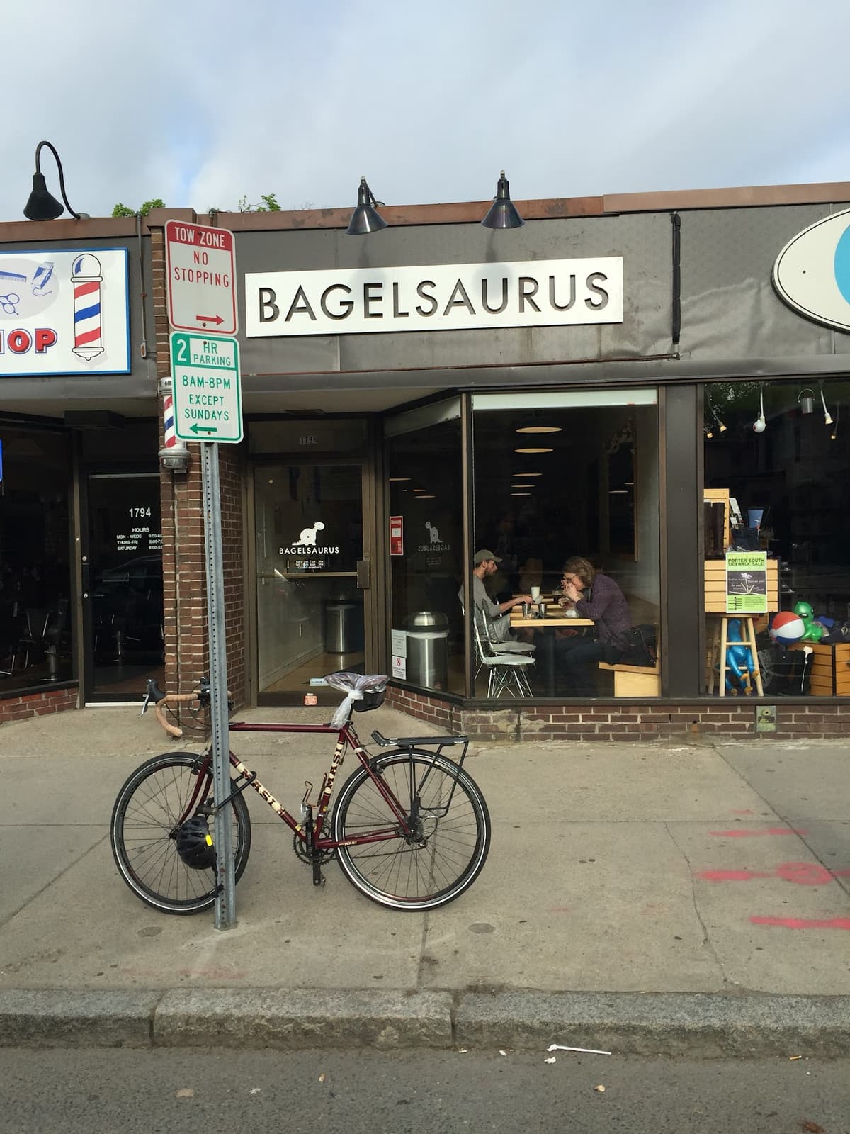Bagelsaurus in Boston