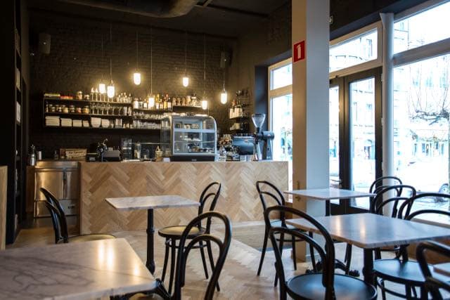 Kaffabar in Brussels