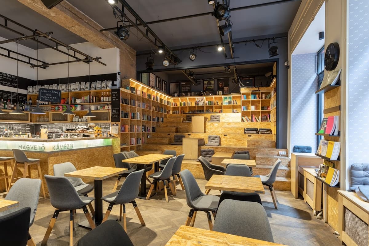 Magvető Café in Budapest