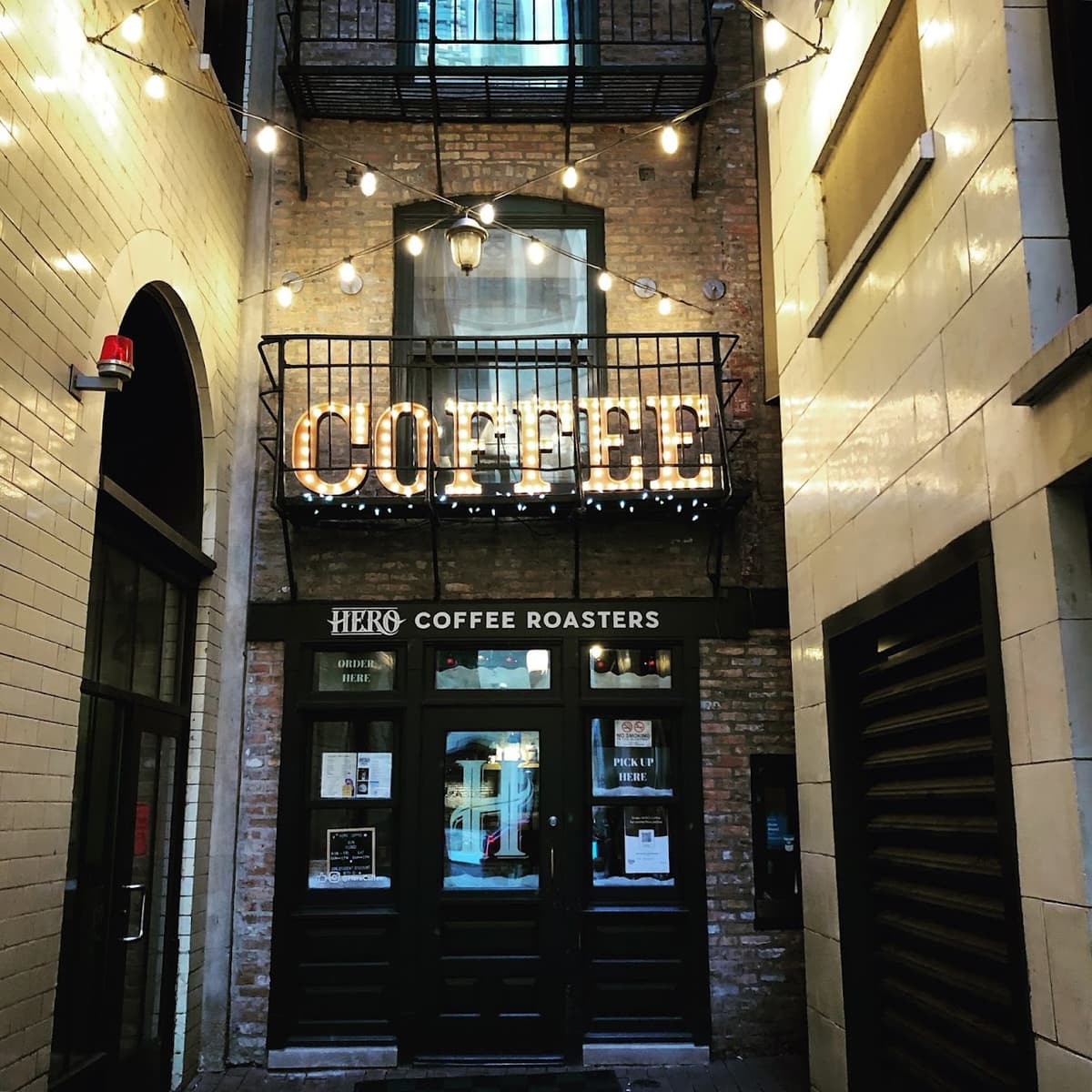 Hero Coffee Bar in Chicago