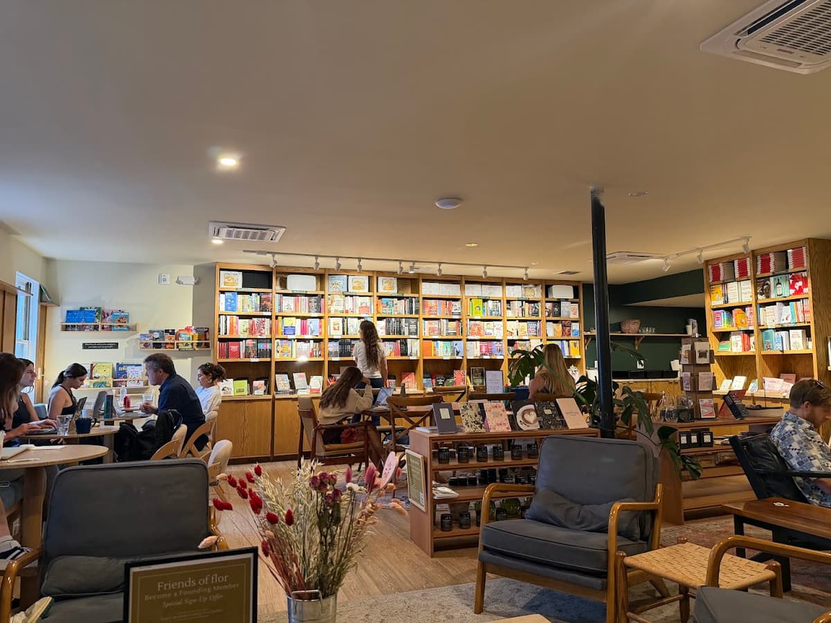 Flor Coffee + Books in Washington DC