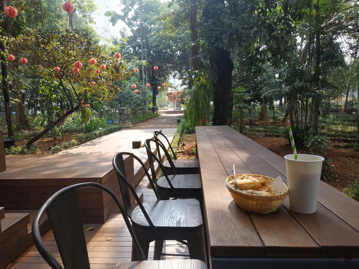 Arborea Cafe (Manggala Wanabakti) in Jakarta