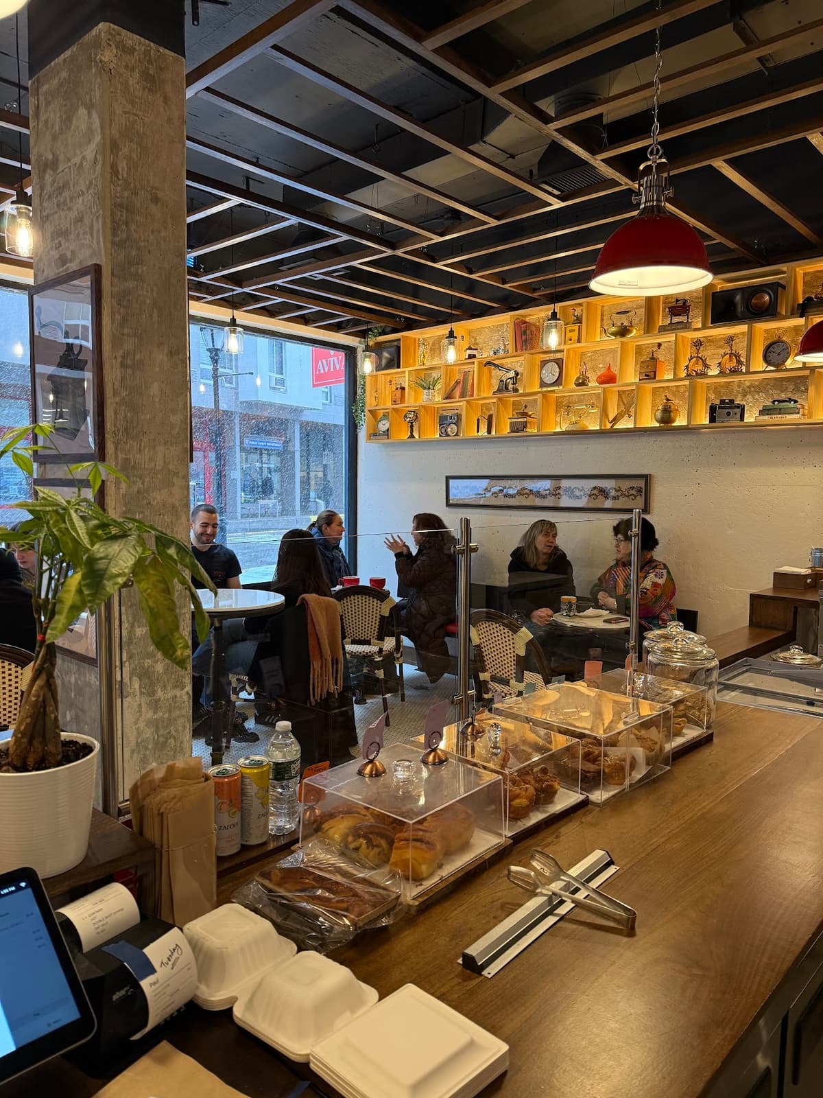 Cafe Aviva in New York City