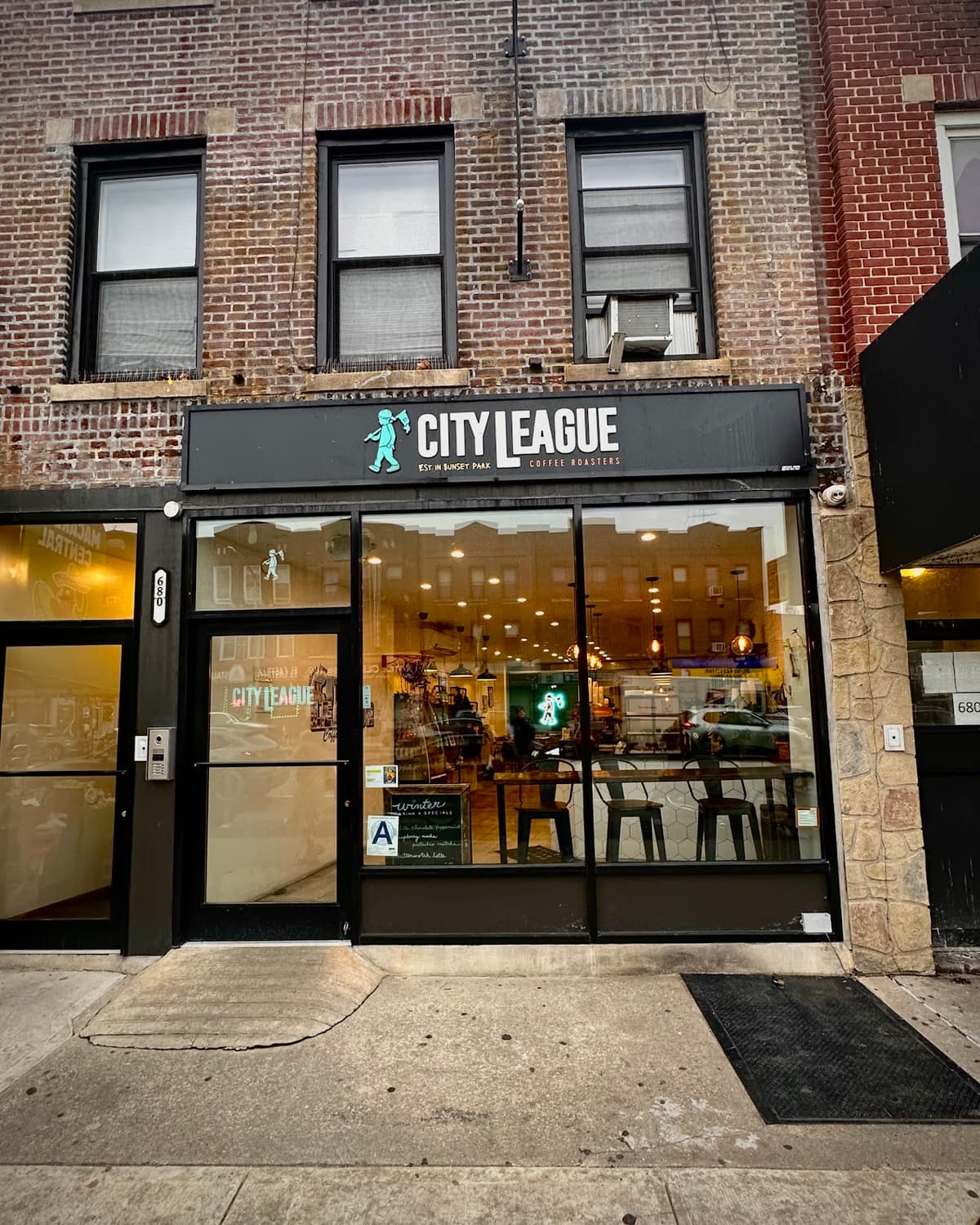 City League Coffee Roasters in New York City