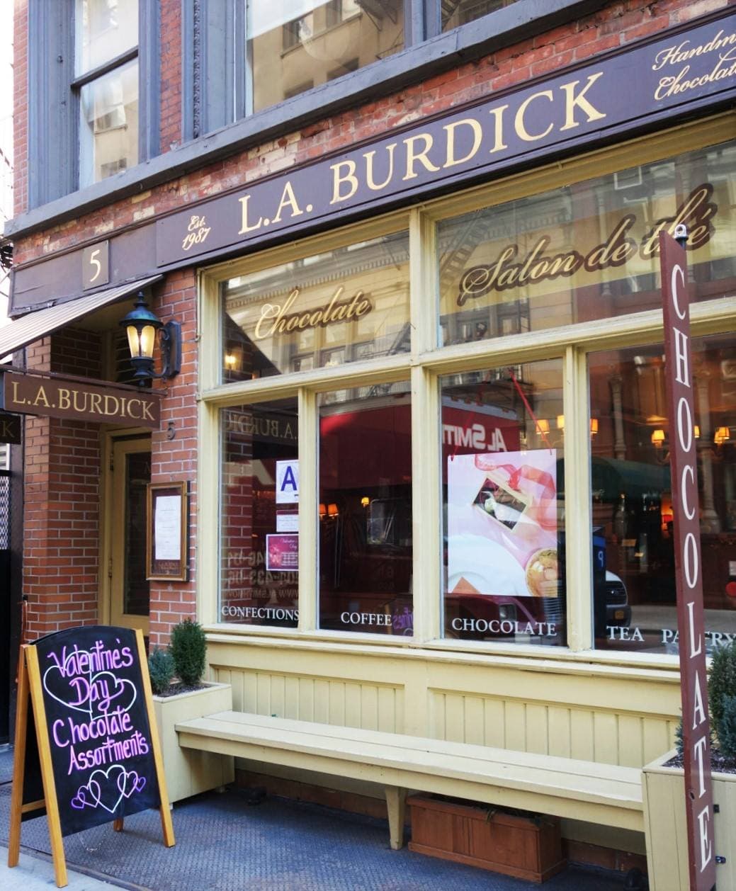 L.A. Burdick in New York City