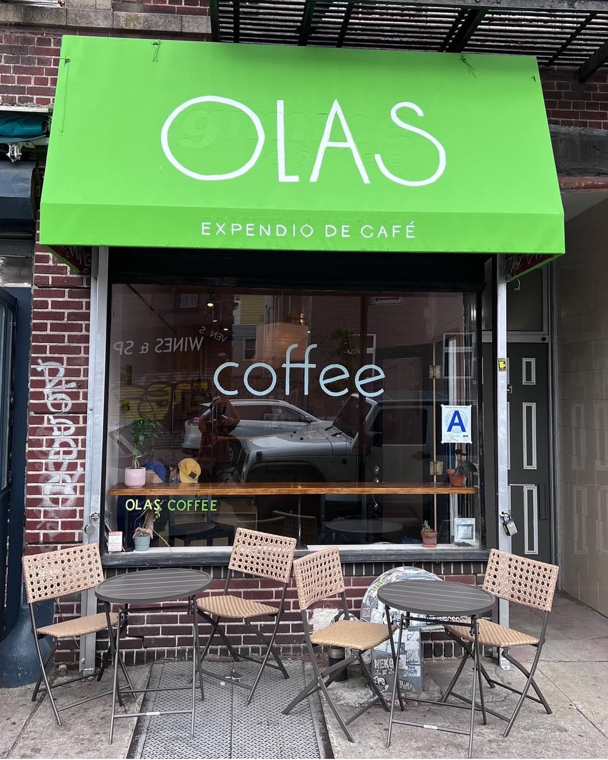 Olas Coffee Company in New York City