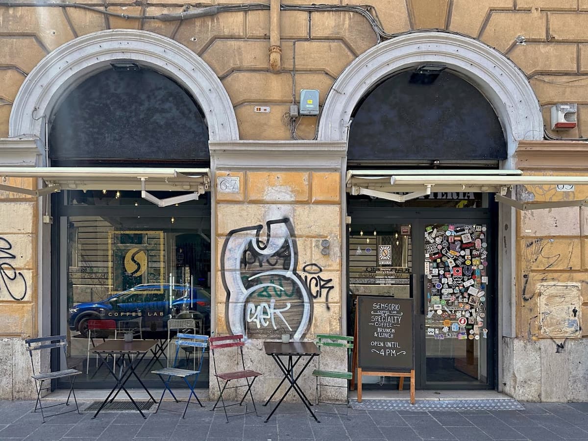 Sensorio Coffee Lab in Rome