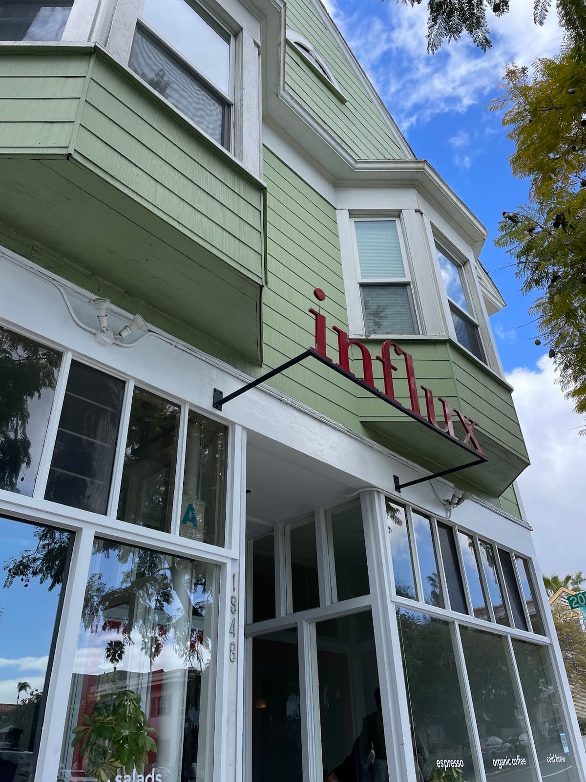 Influx Cafe in San Diego