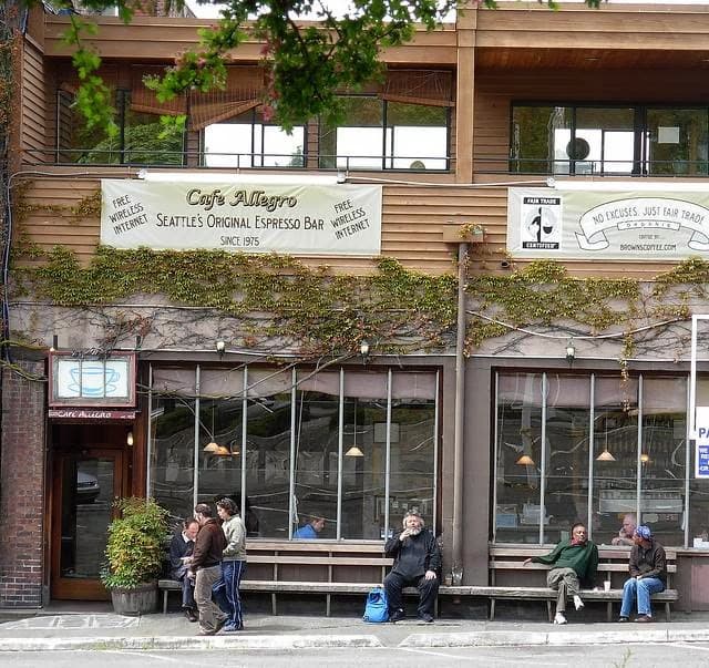 Café Allegro in Seattle