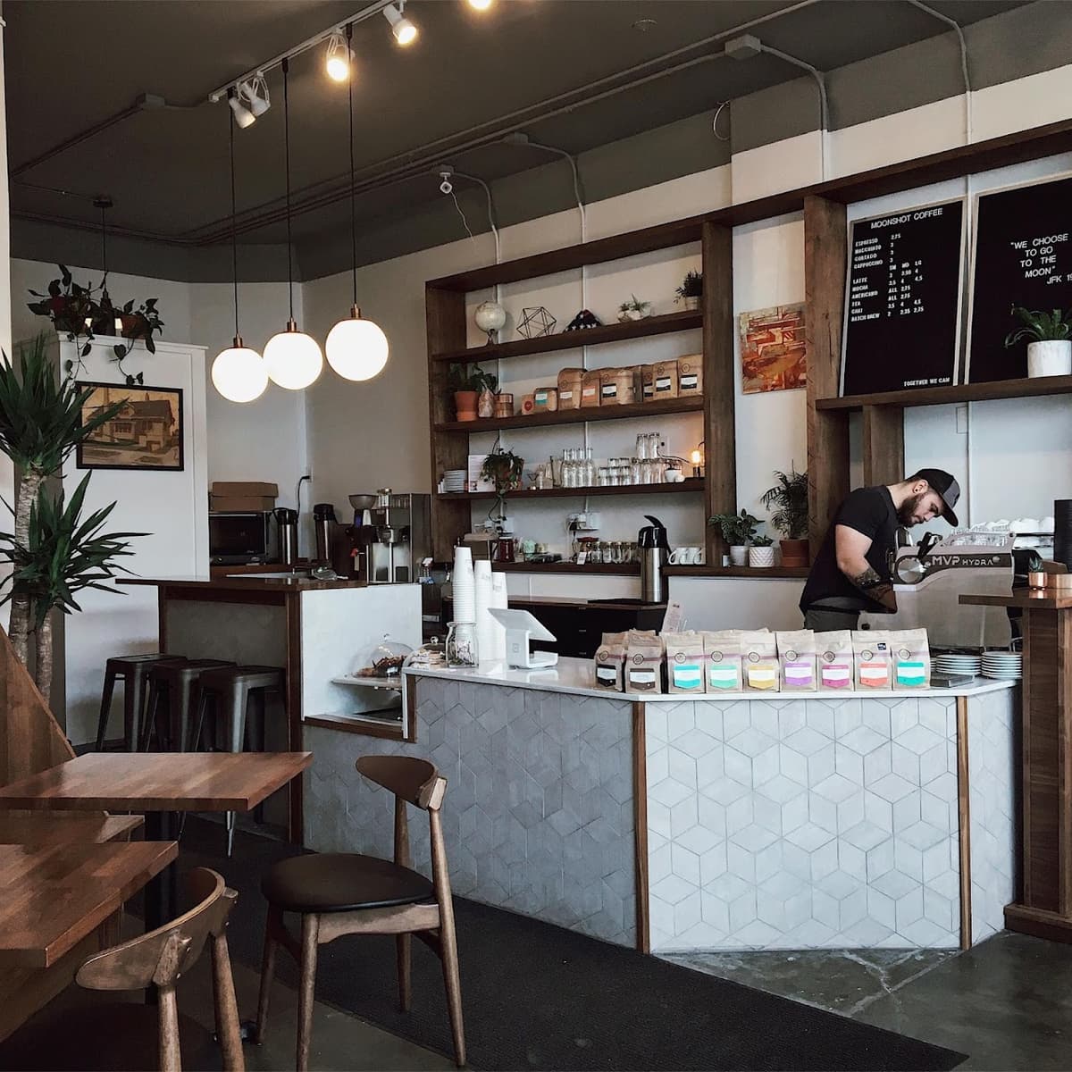 Moonshot Coffee in Seattle