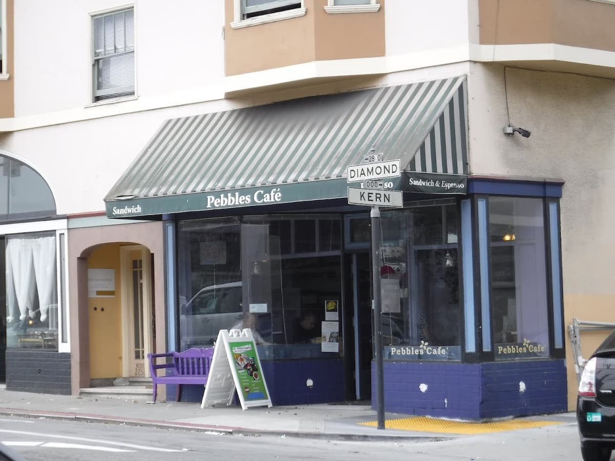 Pebbles Cafe in San Francisco