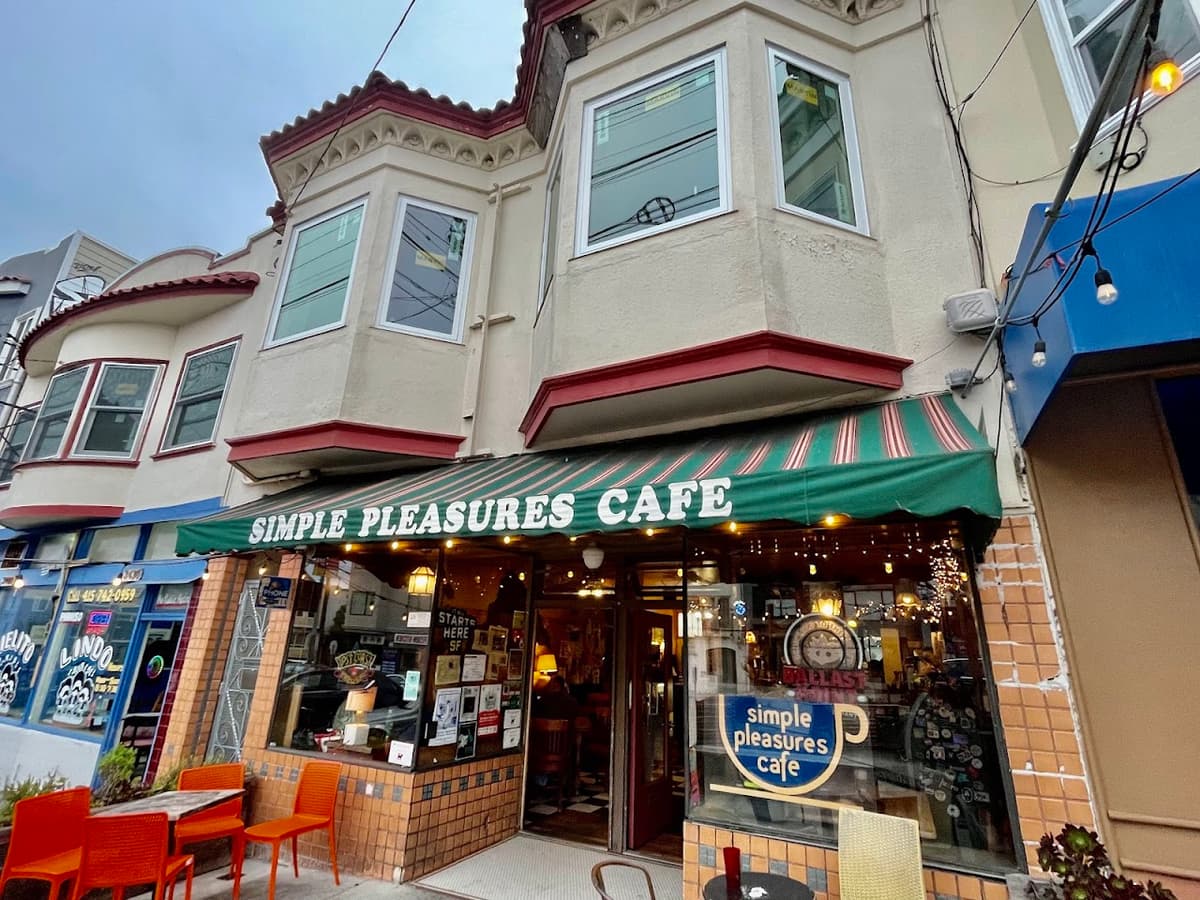 Simple Pleasures Cafe in San Francisco