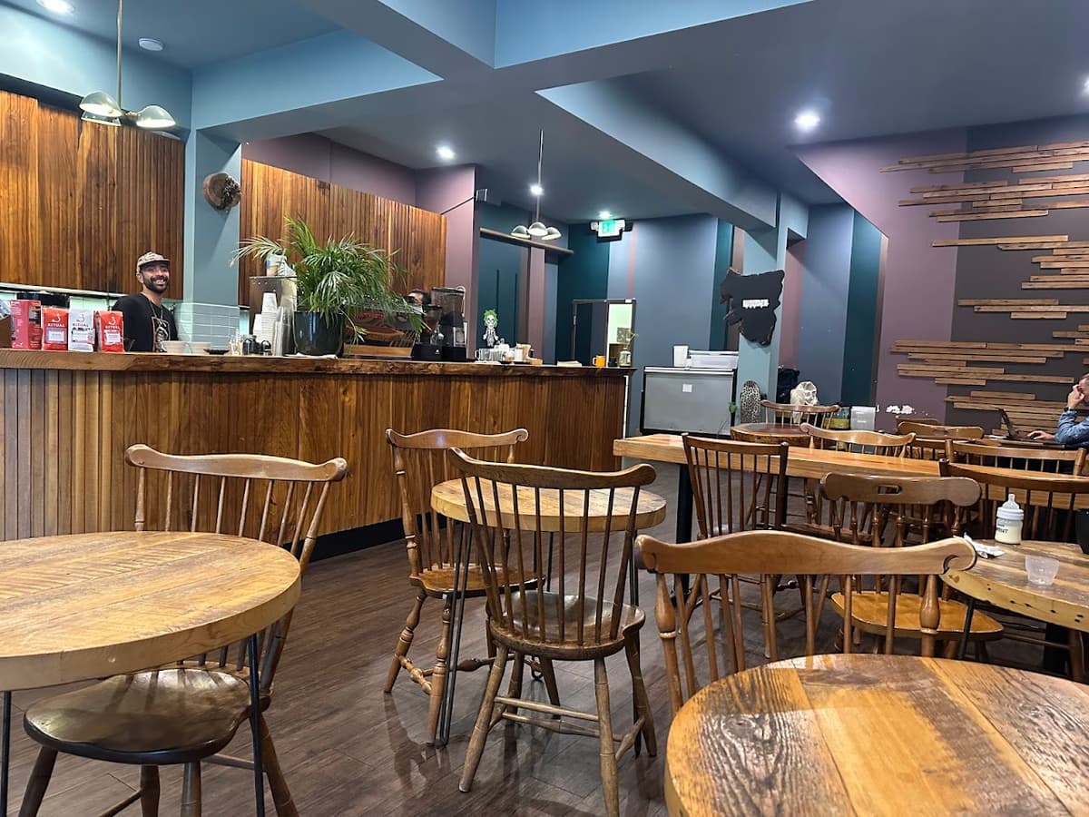 Wooden Coffeehouse in San Francisco