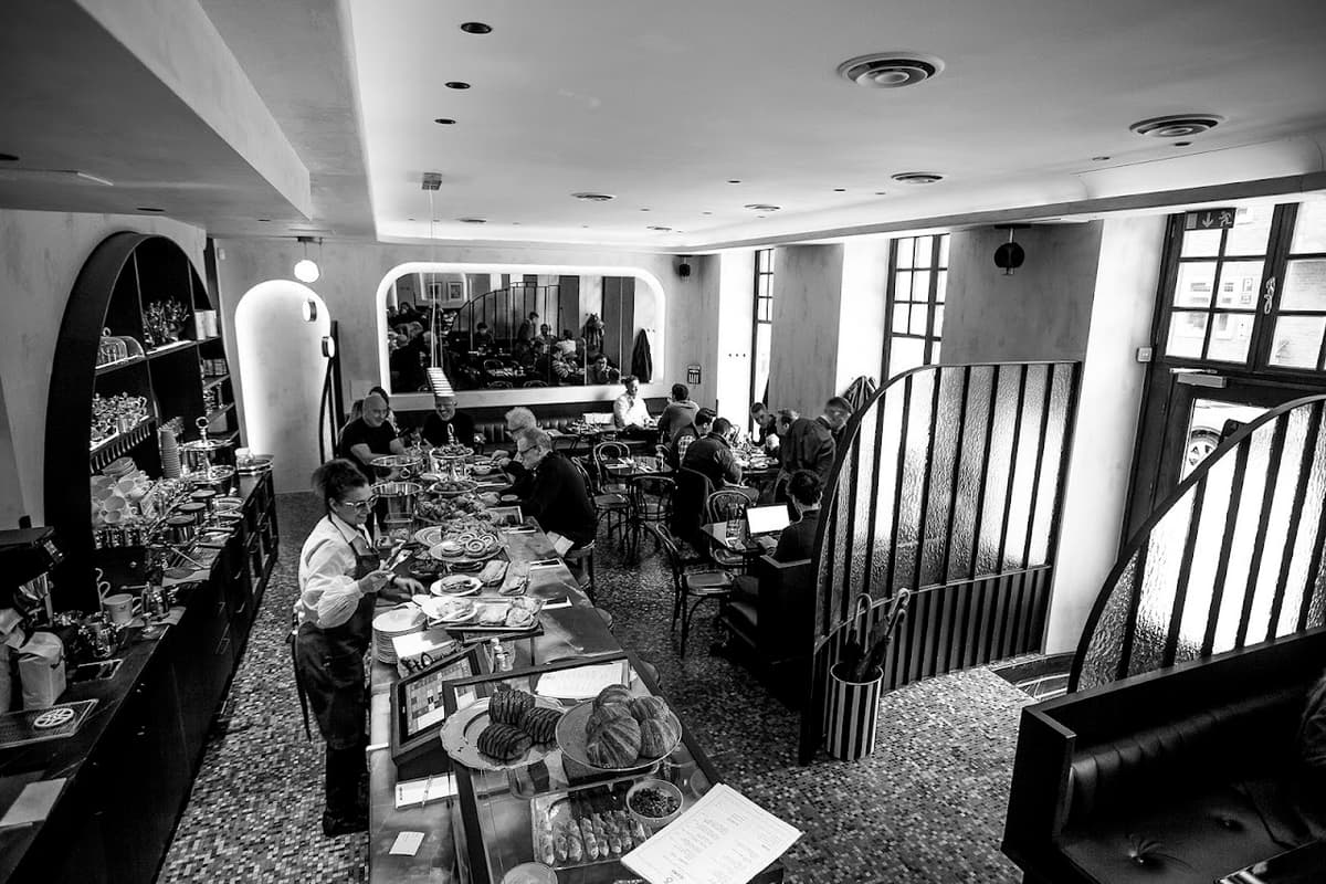 Café Saturnus in Stockholm