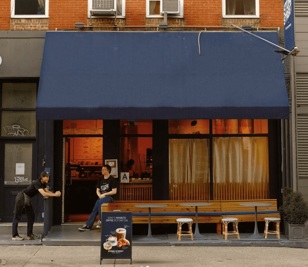 Stone Street Café in New York City