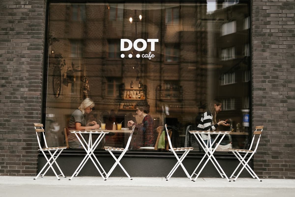 DOT Cafe in Tallinn