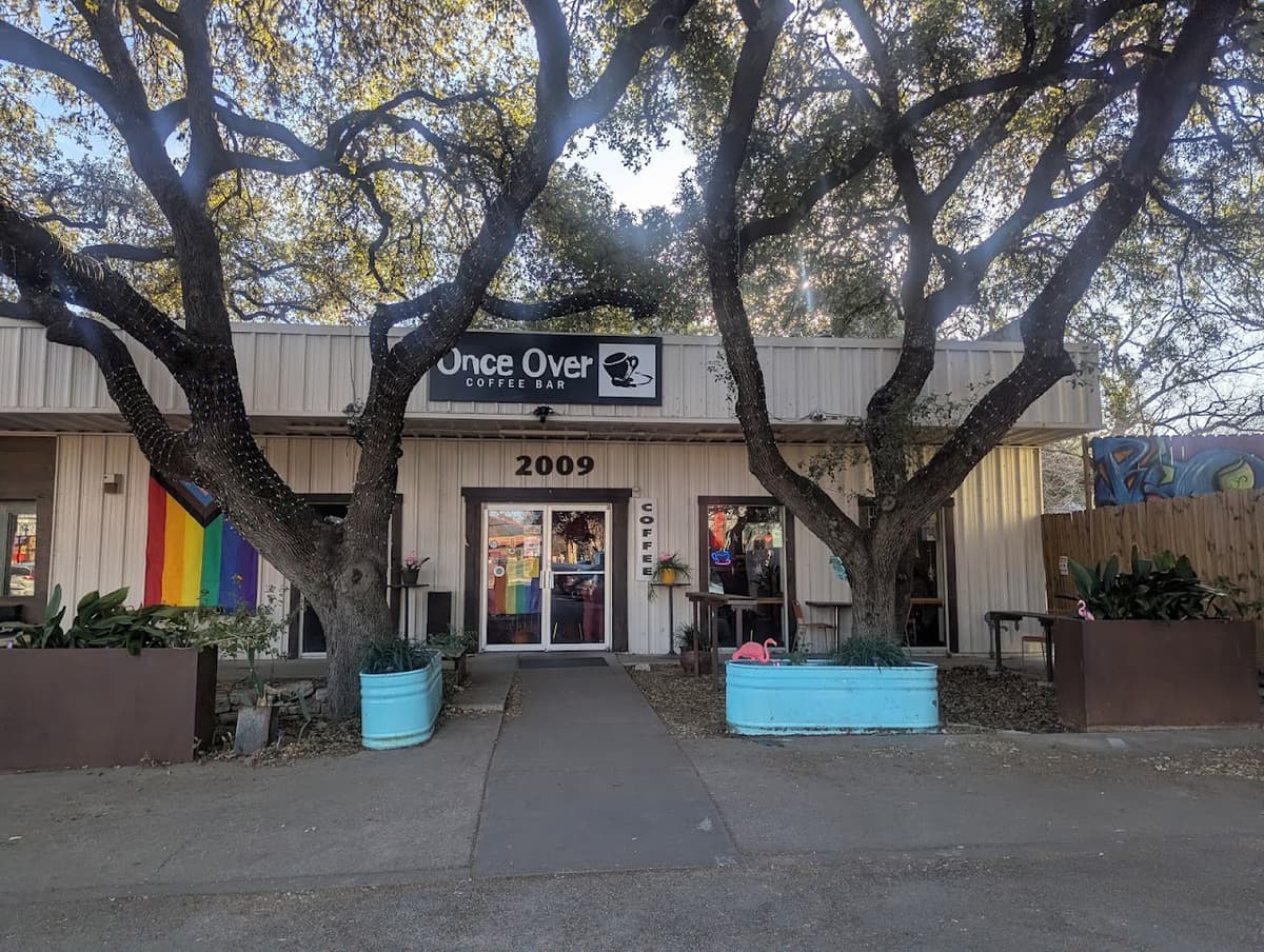 Once Over Coffee Bar in Austin