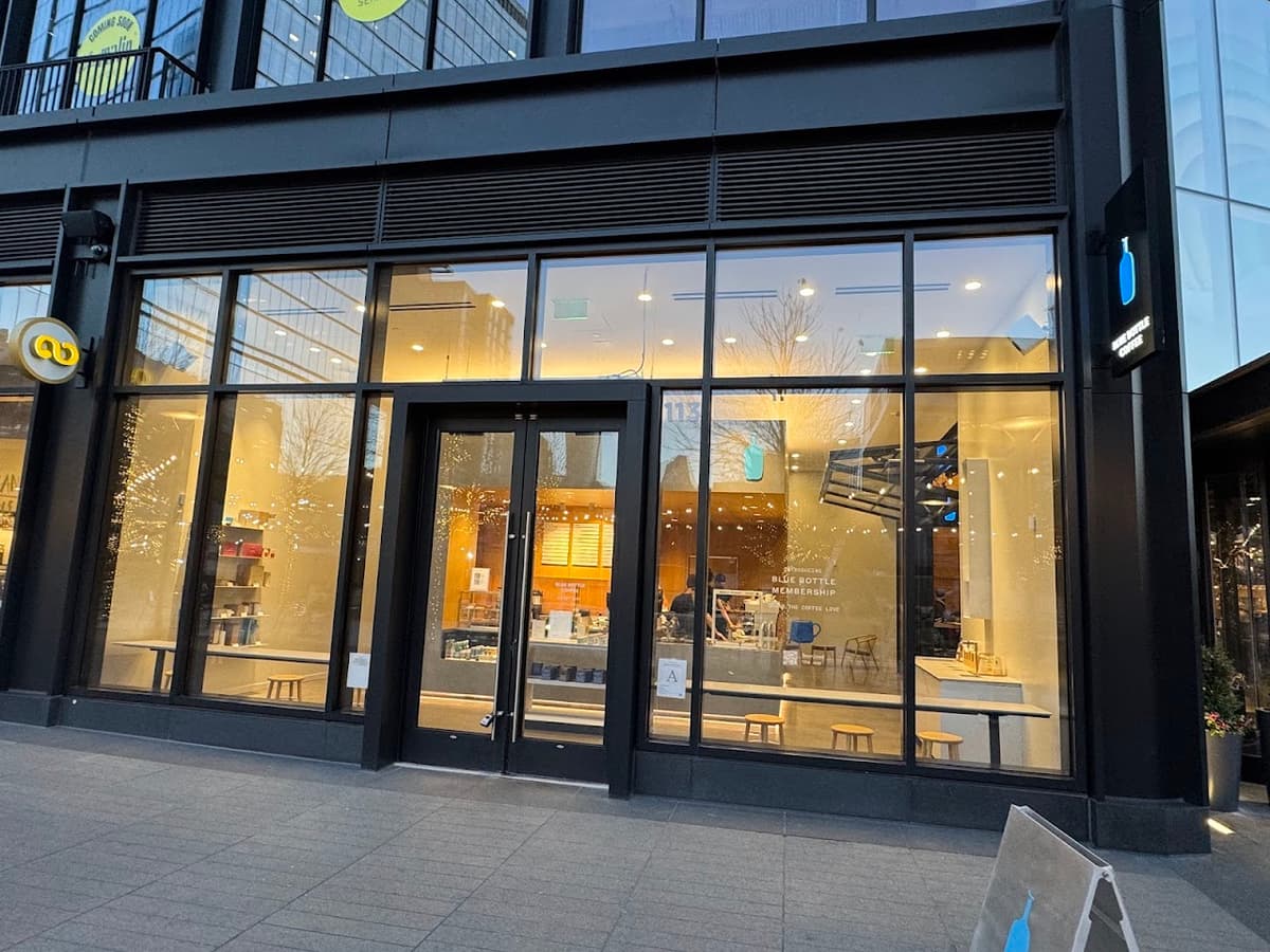 Blue Bottle Coffee Seaport in Boston