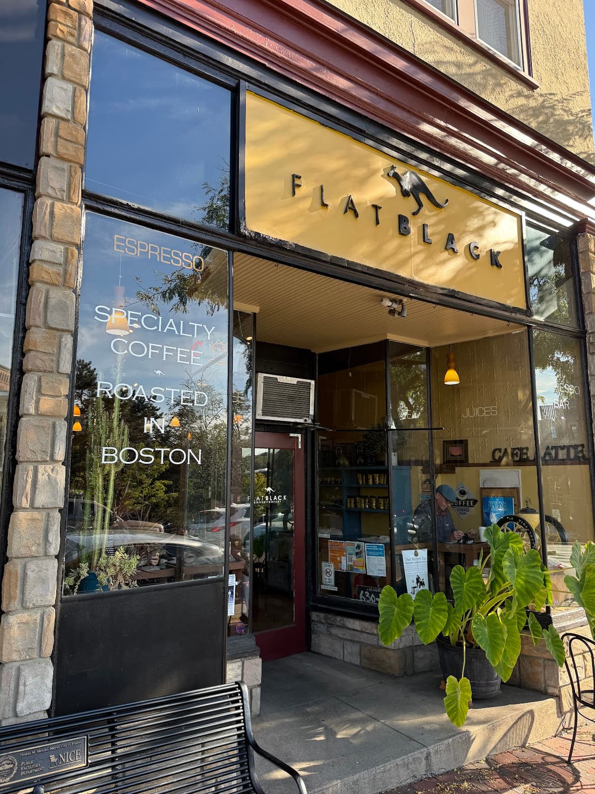 Flat Black Coffee Company in Boston