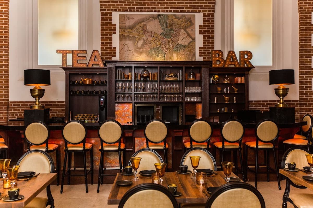 Map Room Tea Lounge in Boston
