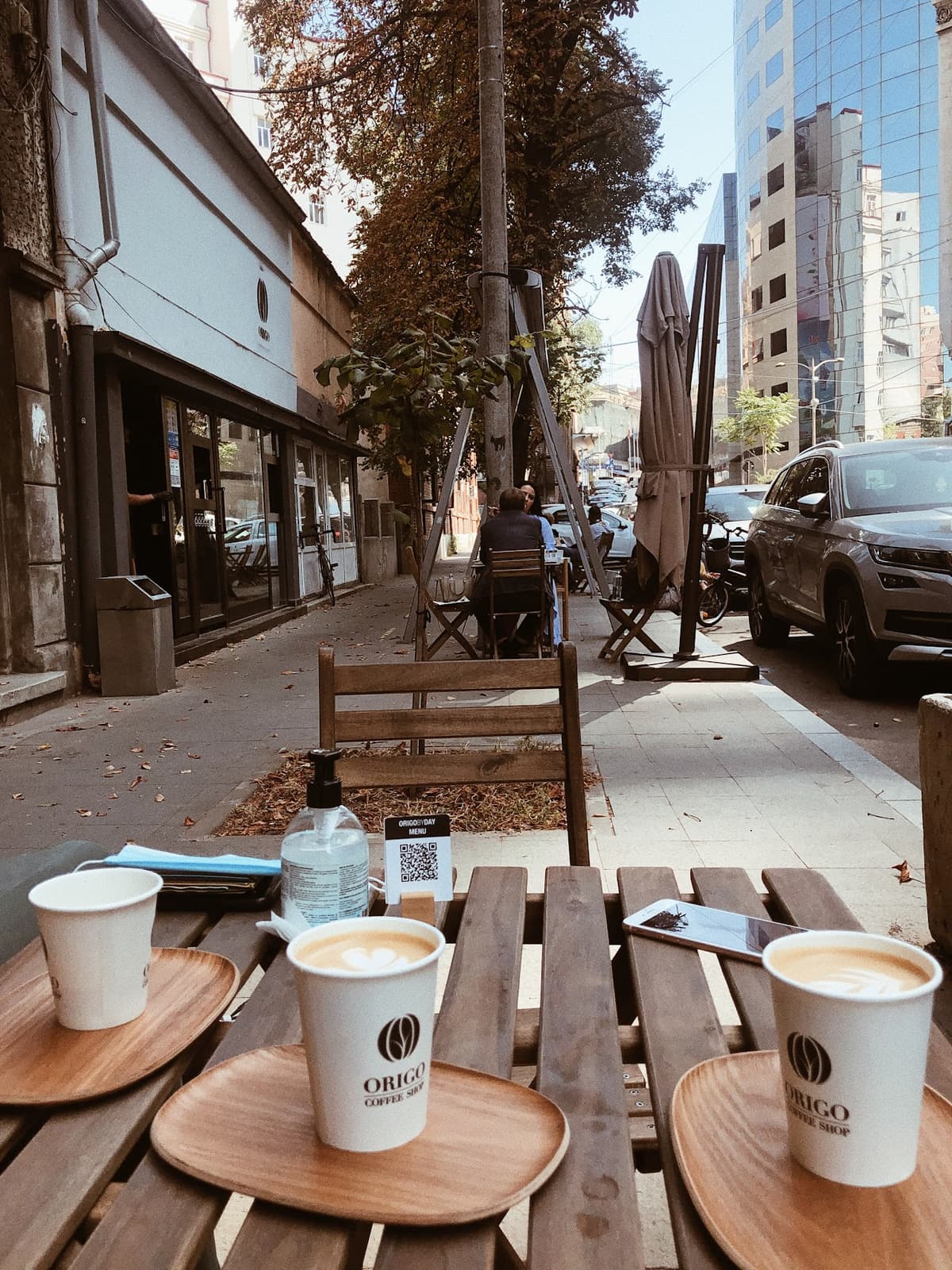 Origo Coffee Shop in Bucharest