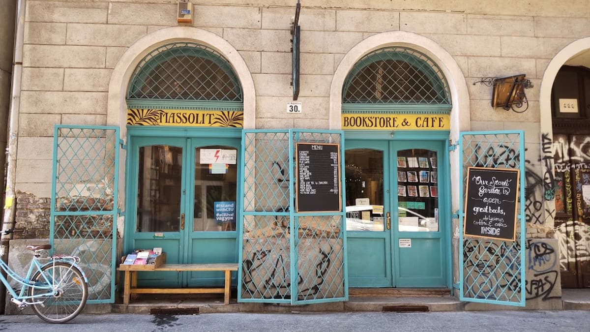 Massolit Books & Café in Budapest
