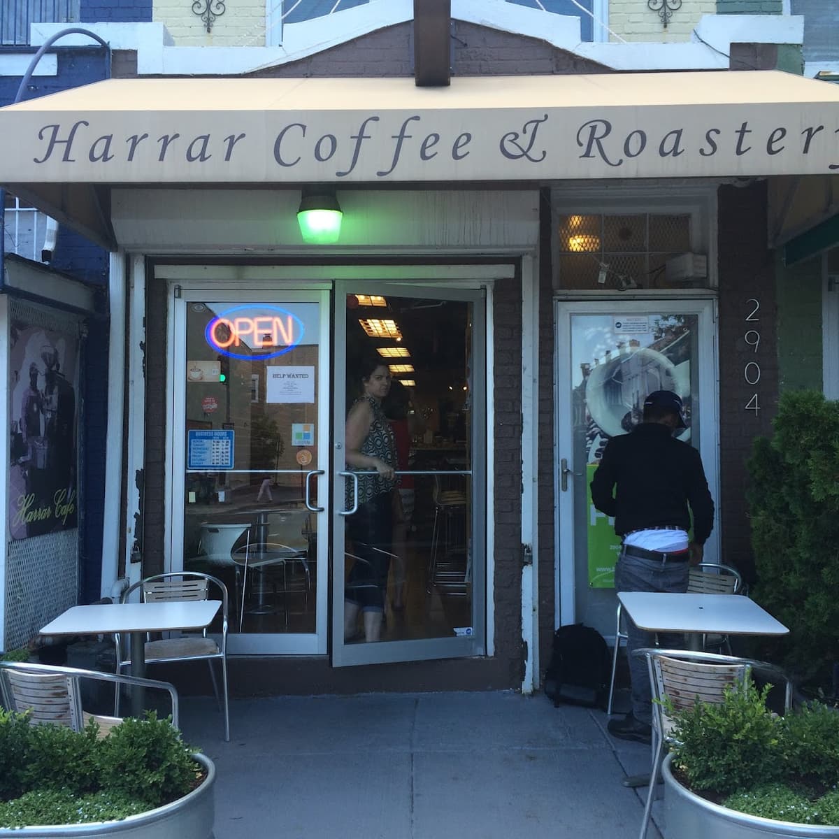 Harrar Coffee & Roastery in Washington DC
