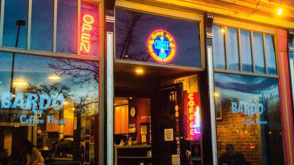 The Bardo Coffee House in Denver