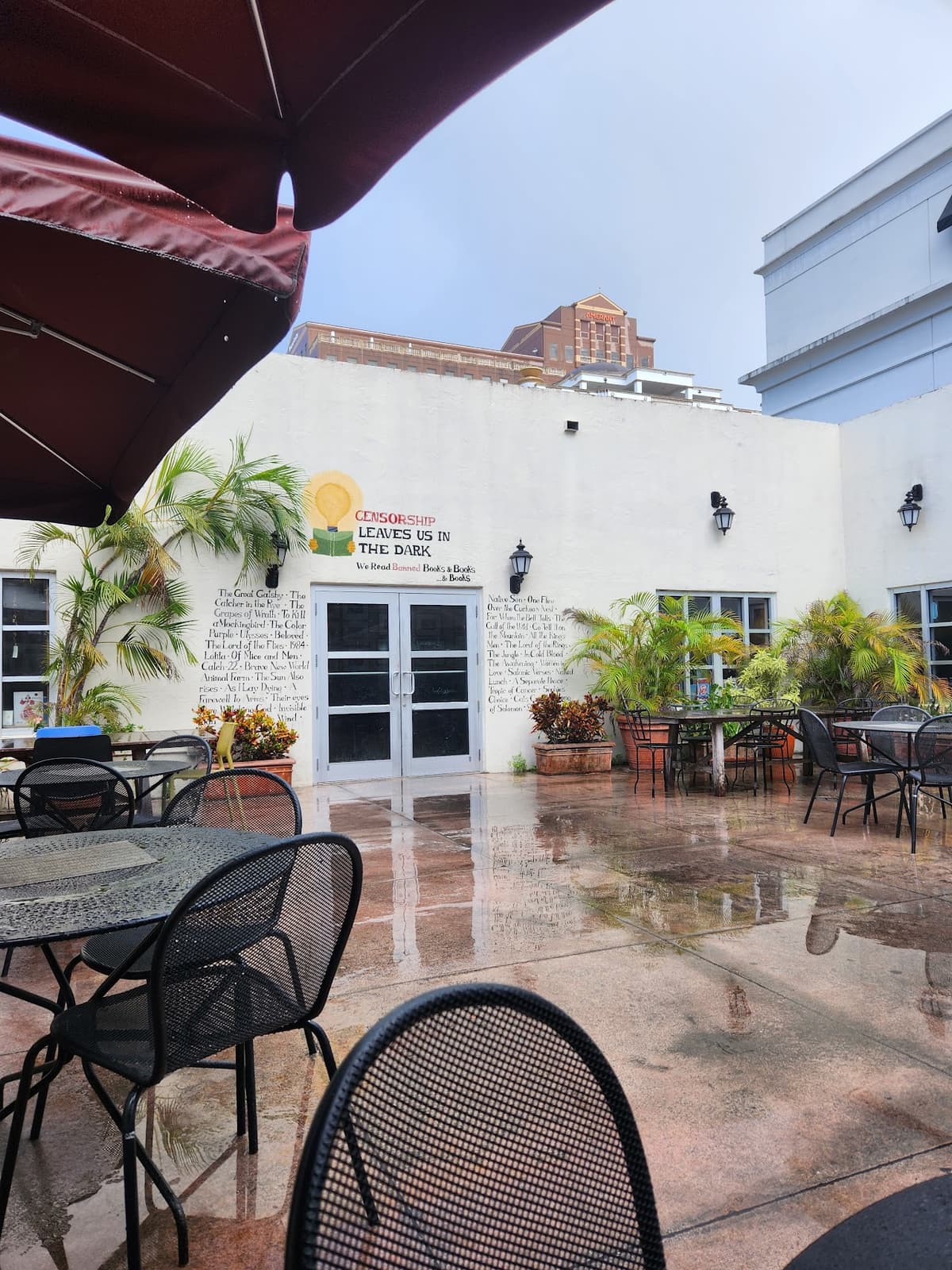 The Cafe at Books & Books in Miami