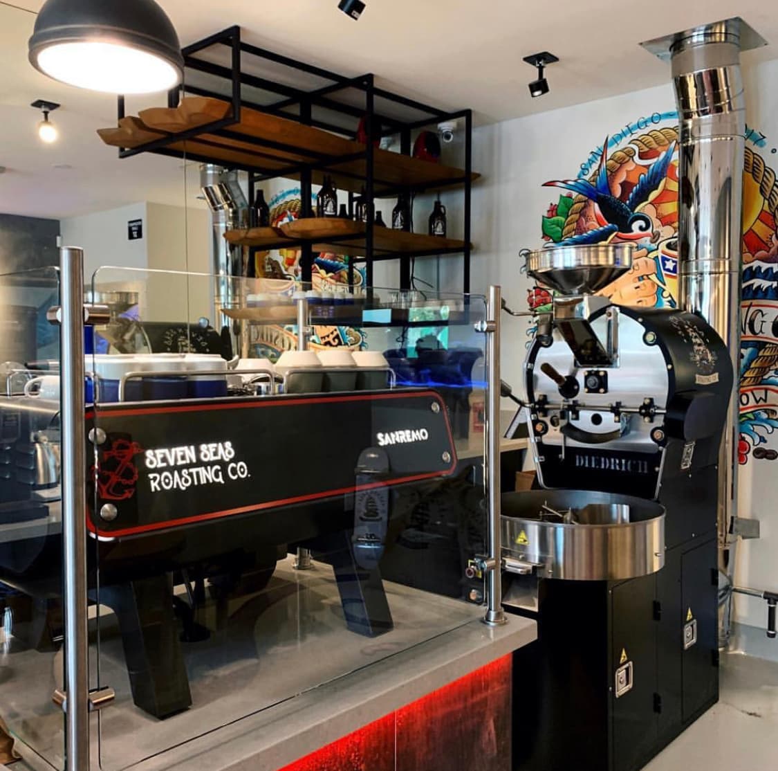 Seven Seas Roasting Co. in San Diego