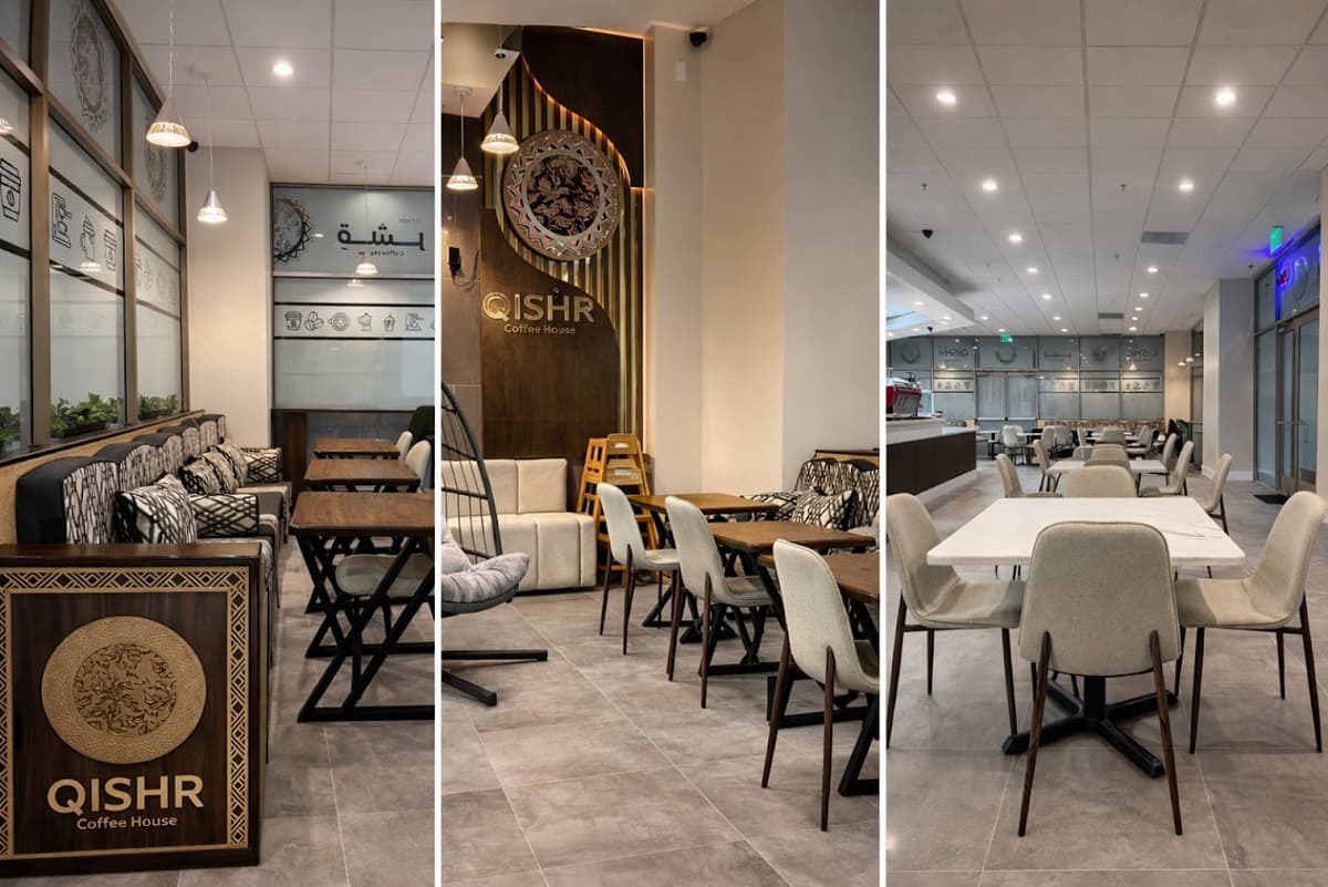 Qishr Coffee House in San Jose