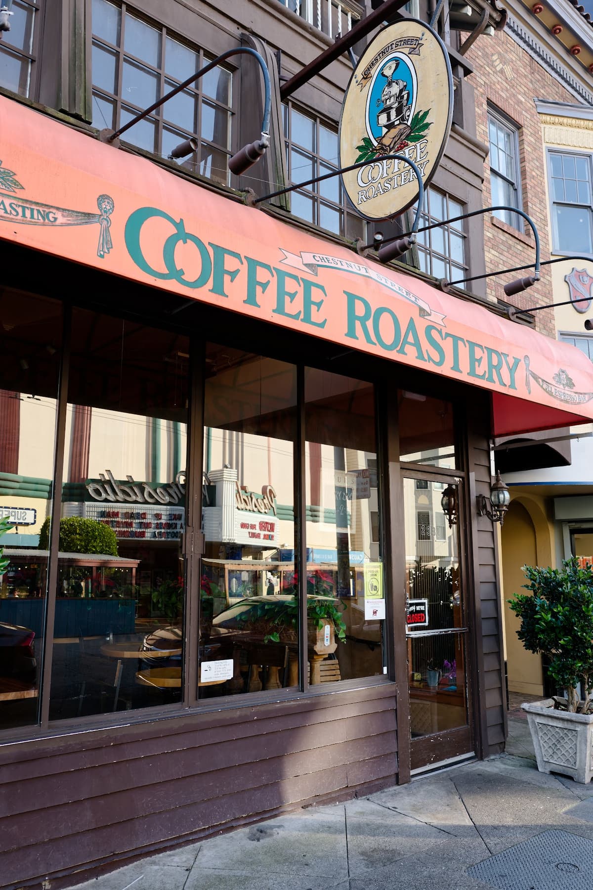 Chestnut Street Coffee Roastery in San Francisco