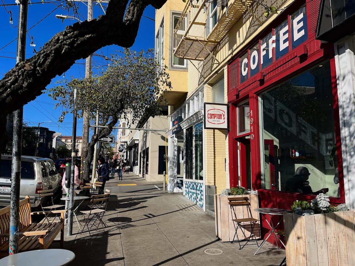 Compton's Coffee House in San Francisco