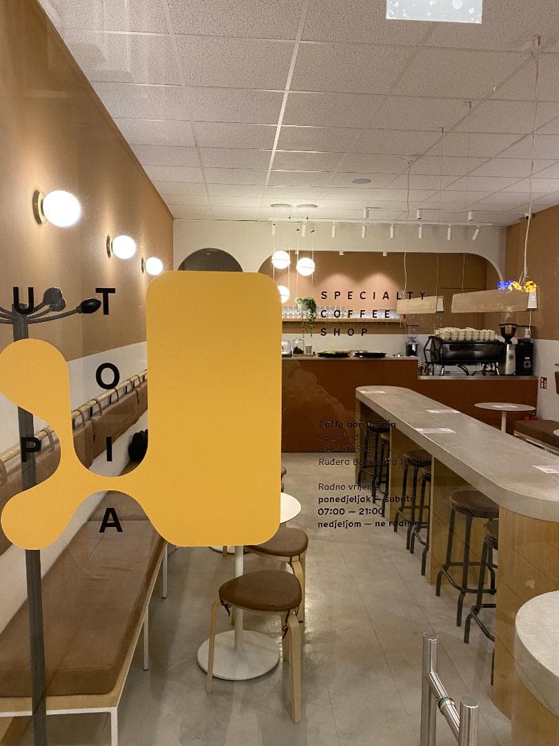 Utopia Specialty Coffee Shop in Split